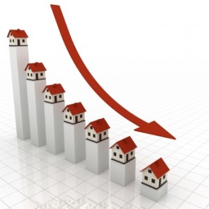 Сривът на цените на жилищни имоти е по-малък от покачването им до 2008 г.